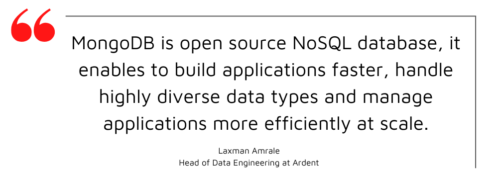 MongoDB for back-end development  – What it has to offer